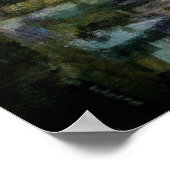 Uitzicht boven Parijs Poster (Hoek)