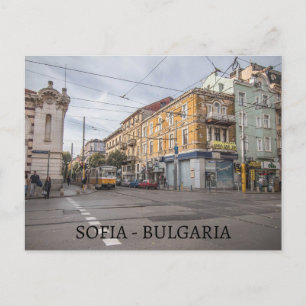 Uitzicht briefkaart Sofia