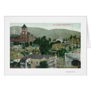 Uitzicht buitenlucht van Los Angeles High