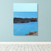 Uitzicht Canvas Afdruk (Insitu (Houten vloer))