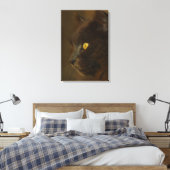 Uitzicht Canvas Afdruk (Insitu (Slaapkamer))