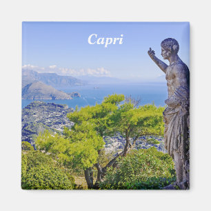 Uitzicht Capri Mountain Magneet