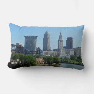 Uitzicht Cleveland Ohio Pillow Kussen