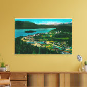 Uitzicht Cordova, Alaska Cordova, AK Canvas Afdruk (Insitu (Woonkamer))