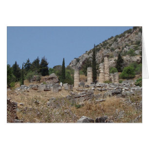Uitzicht Delphi, Griekenland