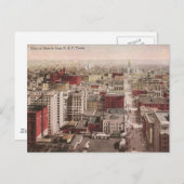 uitzicht Denver uit 1910, CO van de D & F-toren Briefkaart (Voorkant / Achterkant)