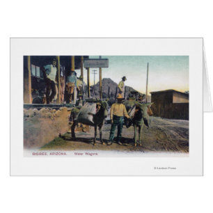 Uitzicht Donkeys Carrying WaterBisbee, AZ