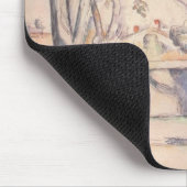 Uitzicht door de bomen van Paul Cezanne,  kunst Muismat (Hoek)