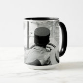 Uitzicht door French Bus Window 1939 Frankrijk Mok (Voorkant rechts)