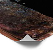 uitzicht Drummer, Copyright Karen J Williams Poster (Hoek)