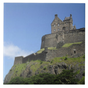Uitzicht Edinburgh Castle, Edinburgh, Schotland, 2 Tegeltje