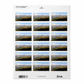 Uitzicht Etiket (Full Sheet)