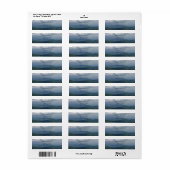 Uitzicht Etiket (Full Sheet)