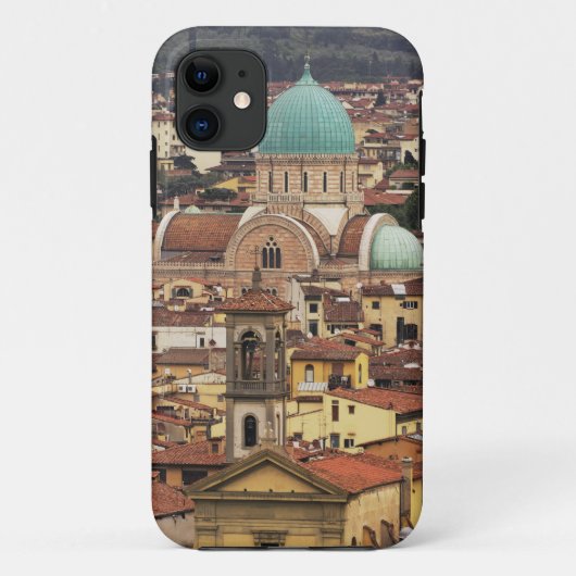 Uitzicht Florence, Italië, uit Piazza Case-Mate iPhone Case (Achterkant)
