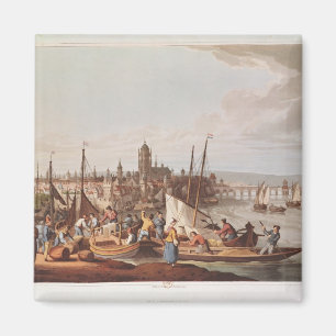Uitzicht Frankfurt 1814 Magneet