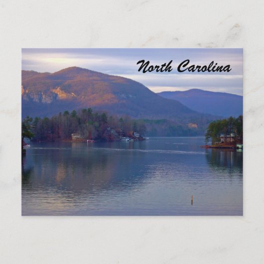 Uitzicht gebergte briefkaart (Voorkant)