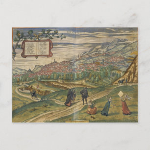 Uitzicht Granada Briefkaart