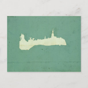 Uitzicht Hamburg Briefkaart