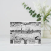 Uitzicht Hamburg Briefkaart (Staand voorkant)