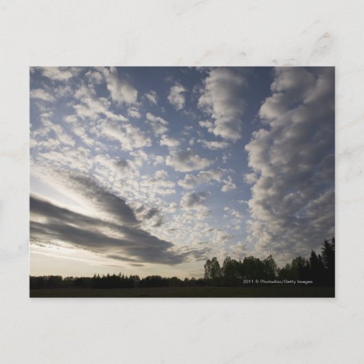 Uitzicht Horizon Sky met wolken Briefkaart (Voorkant)