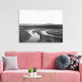 Uitzicht Iditarod, foto van Alaska Canvas Afdruk (Insitu (Woonkamer))