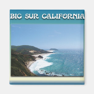 Uitzicht II van de Californische Big Sur Ocean Magneet