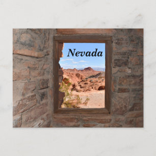 Uitzicht in de binnencabine van de Brandvallei Briefkaart