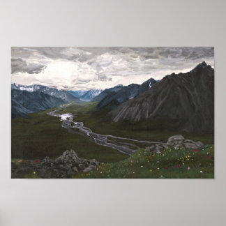 Uitzicht in de Brooks Range: 17x11 Poster