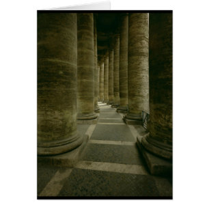 Uitzicht in de colonnade