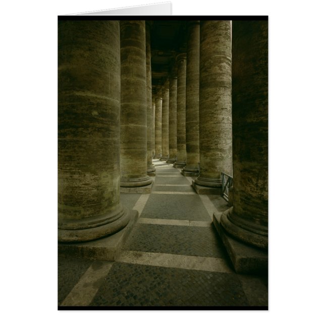 Uitzicht in de colonnade (Voorkant)