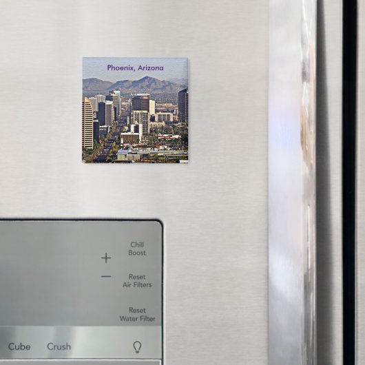 Uitzicht in het centrum van Phoenix, Arizona Magneet (Insitu (Koelkast))