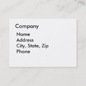 Uitzicht in het centrum van Phoenix, Arizona Visitekaartje (Achterkant)