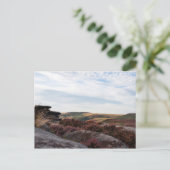 Uitzicht in het district Peak, Derbyshire Briefkaart (Staand voorkant)