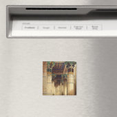 Uitzicht in het Grand Portico, Philae Magneet (Insitu (Vaatwasser))