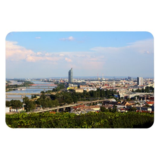 Uitzicht in Wenen Magneet (Horizontaal)