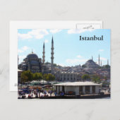 Uitzicht Istanbul Briefkaart (Voorkant / Achterkant)