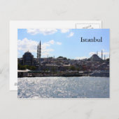 Uitzicht Istanbul Harbour Briefkaart (Voorkant / Achterkant)