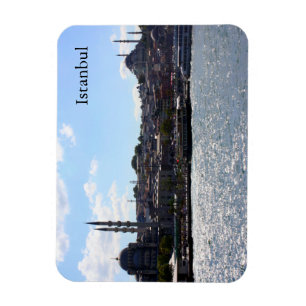 Uitzicht Istanbul Harbour Magneet