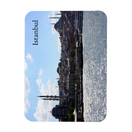 Uitzicht Istanbul Harbour Magneet (Verticaal)