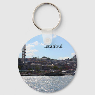 Uitzicht Istanbul Harbour Sleutelhanger