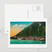 Uitzicht Juneau, Alaska Juneau, AK 2 Briefkaart (Voorkant / Achterkant)