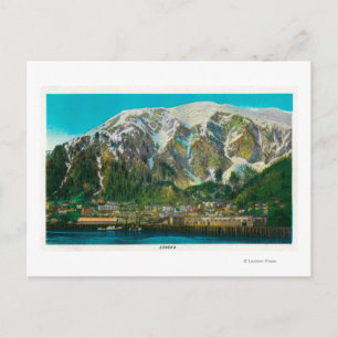 Uitzicht Juneau, Alaska Juneau, AK Briefkaart
