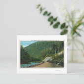 Uitzicht langs de koude rivier de Oostzee van Briefkaart (Staand voorkant)