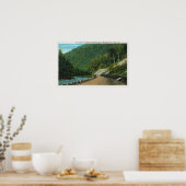 Uitzicht langs de koude rivier de Oostzee van Poster (Keuken)