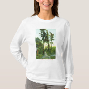 Uitzicht langs de weg in Woodland Park T-shirt