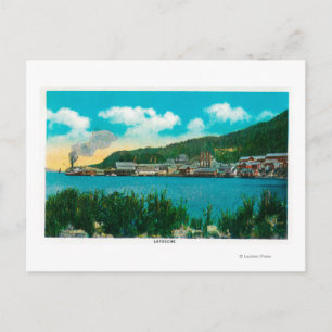 Uitzicht Latouche, Alaska Latouche, AK Briefkaart