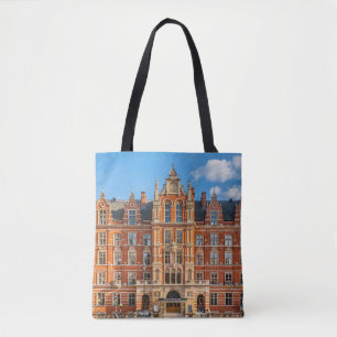 Uitzicht London Royal College of Music bij zonsond Draagtas