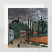 Uitzicht Malakoff van Henri Rousseau, kunst (Voorkant / Achterkant)