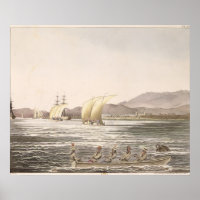 Uitzicht Manilla, Filipijnen, 1826