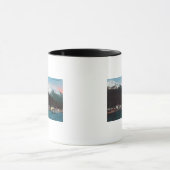 Uitzicht met DocksTenakee Springs, AK Mok (Midden)